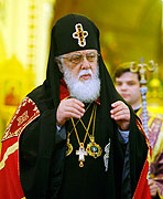 Святейший Патриарх Алексий поздравил Предстоятеля Грузинской Православной Церкви Илию II с 30-летием Патриаршей интронизации и 75-летием со дня рождения